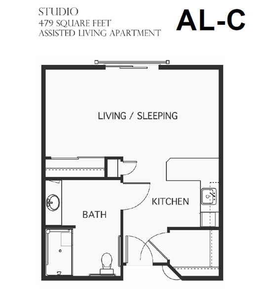 assisted living floorplan c