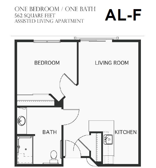 assisted living floorplan f