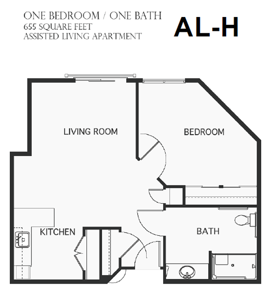 assisted living floorplan h