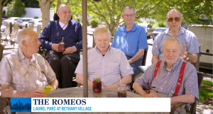 The Romeos at Laurel Parc Senior Living in Portland Oregon