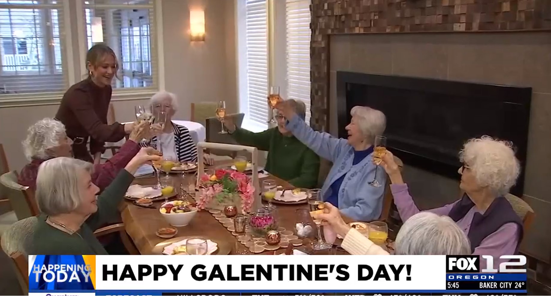 Galentines Day at Laurel Parc Senior Living in Portland Oregon